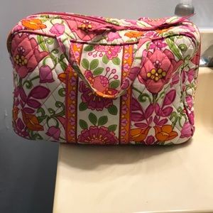 Large Vera Bradley Cosmetics Bag